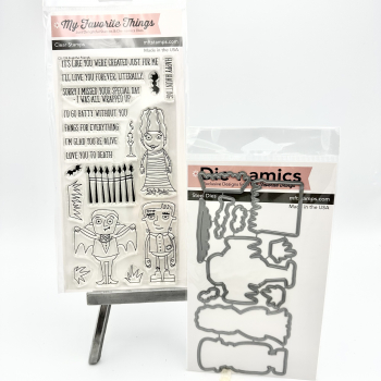 MFT Die-Namics Stanz & Stempel Set - Frightful Friends